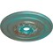 Ekena Millwork Traditional with Acanthus Leaves Ceiling Medallion, 26"OD x 3 1/8"ID x 1 1/2"P, Copper Green Patina CM26TACGS - alternate 2